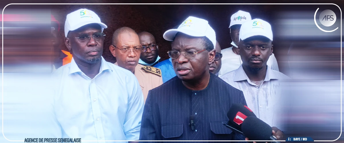 Kaolack : Serigne Guèye Diop annonce un plan d’urgence pour la SONACOS de Lyndiane