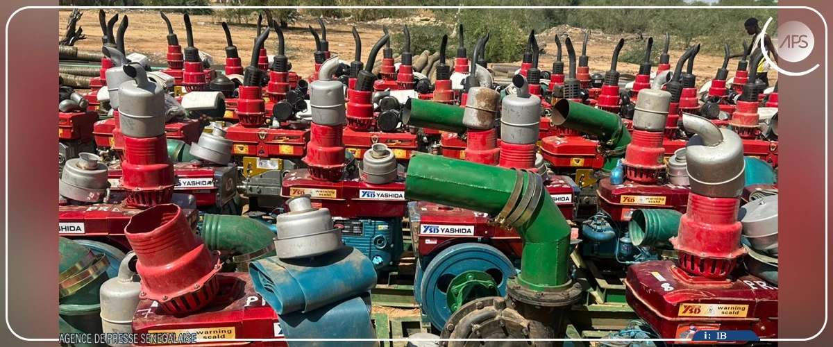 Fleuve Sénégal : 85 motopompes offertes aux producteurs sinistrés