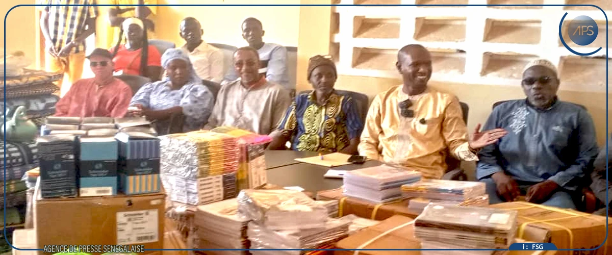 Sédhiou : des fournitures scolaires aux élèves de la commune de Koussy