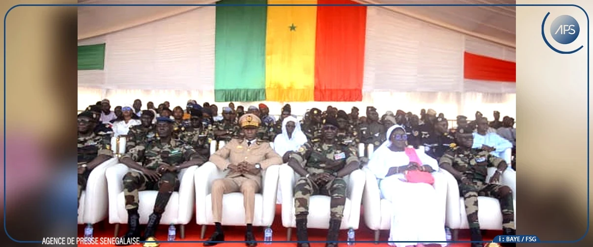 Kaolack : installation du nouveau commandant de la zone militaire n°3, le colonel Massamba Thiam