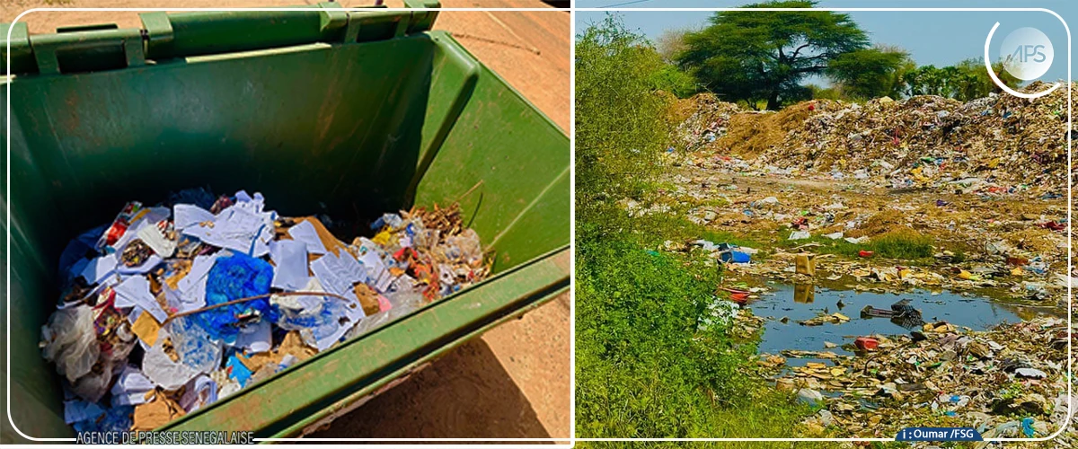 Collecte des ordures à Diourbel : les populations entre désarroi et débrouille