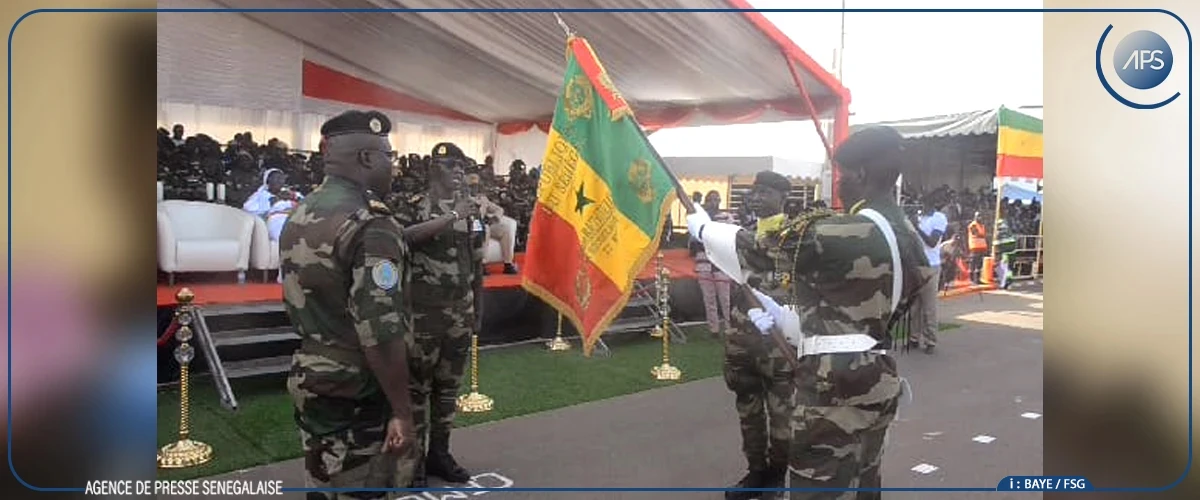 Kaolack : installation du nouveau commandant de la zone militaire n°3, le colonel Massamba Thiam