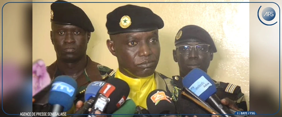 Kaolack : installation du nouveau commandant de la zone militaire n°3, le colonel Massamba Thiam
