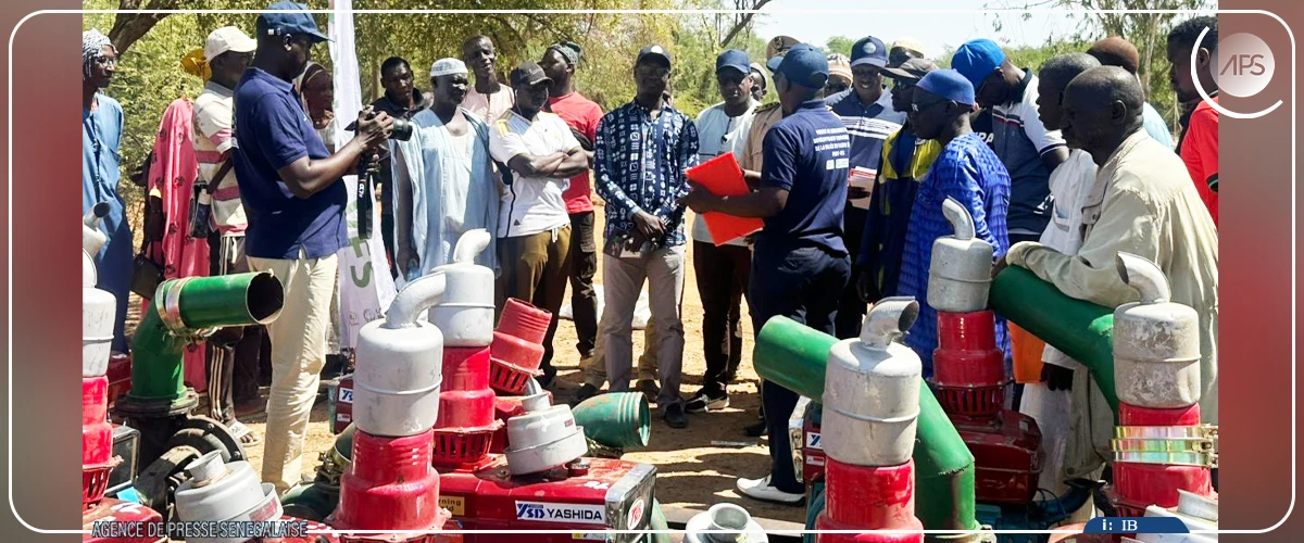 Fleuve Sénégal : 85 motopompes offertes aux producteurs sinistrés