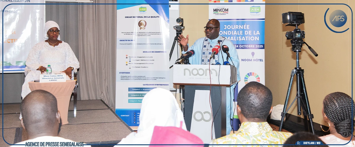 L'Association sénégalaise de normalisation veut traduire les ambitions de la nouvelle politique nationale de la qualité