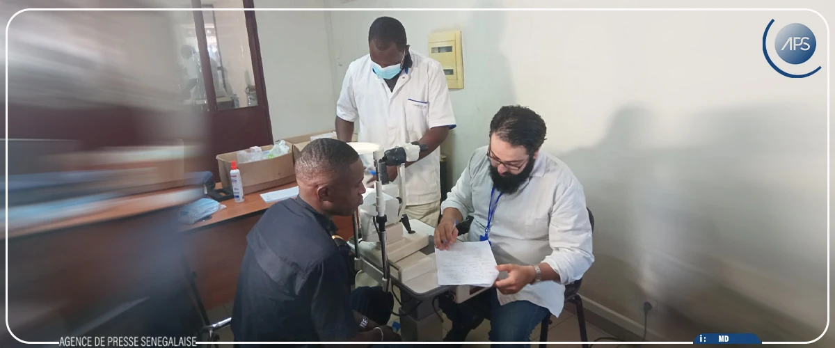 Gare routière ‘’Baux Maraîchers’’ : des chauffeurs et transporteurs consultés gratuitement en soins oculaires