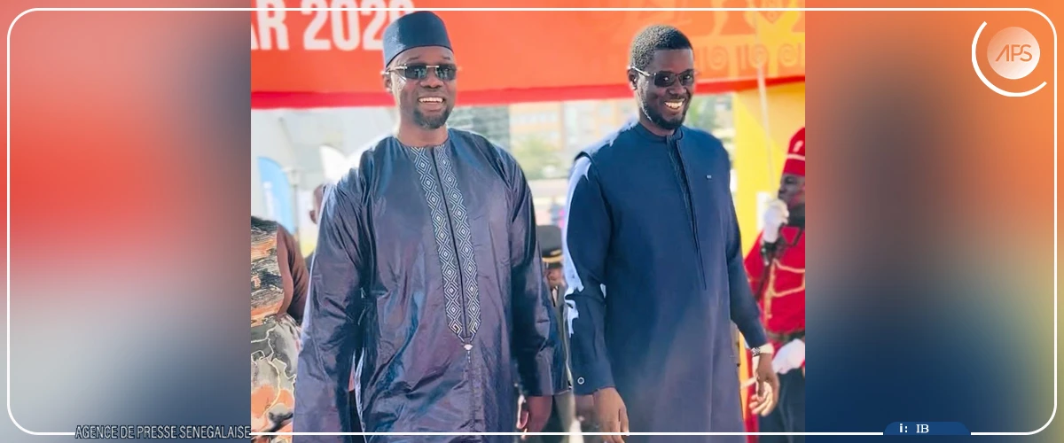 Arrivée du président Faye au Grand-Théâtre pour le dévoilement de la mascotte des JOJ 2026