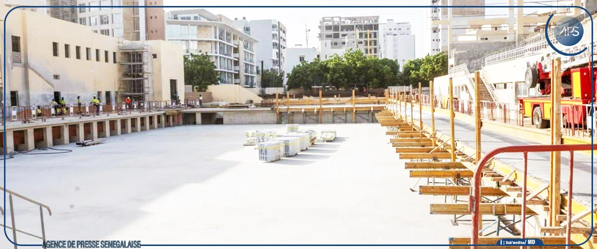 Chantiers des JOJ 2026 : plongeon dans la piscine olympique de Dakar