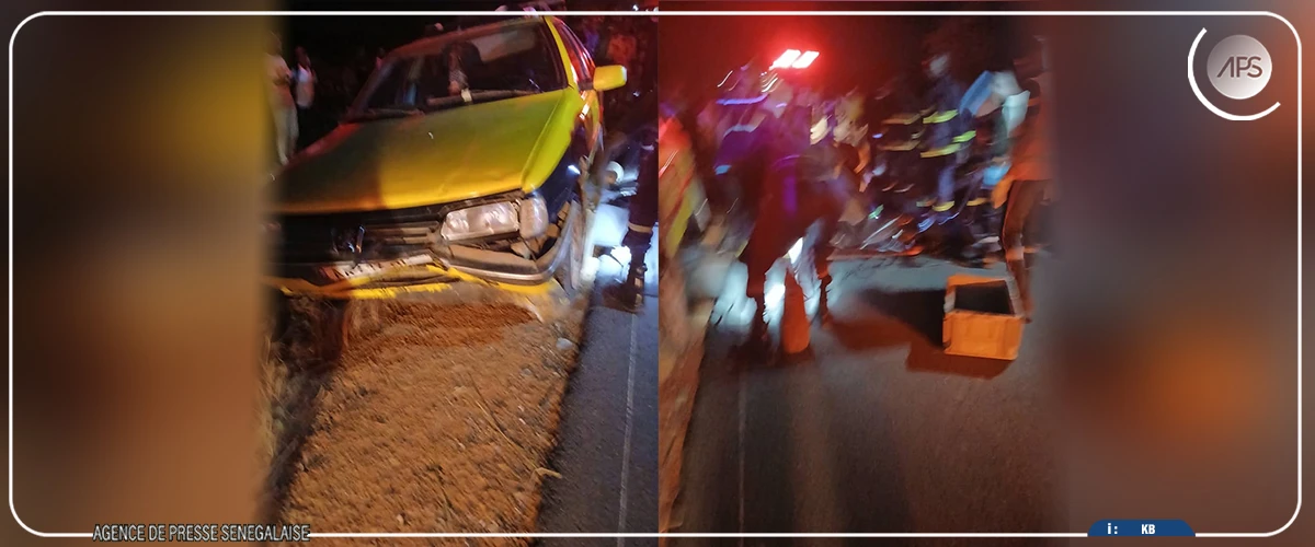 Deux personnes meurent dans un accident de la route survenu entre Louga et Potou