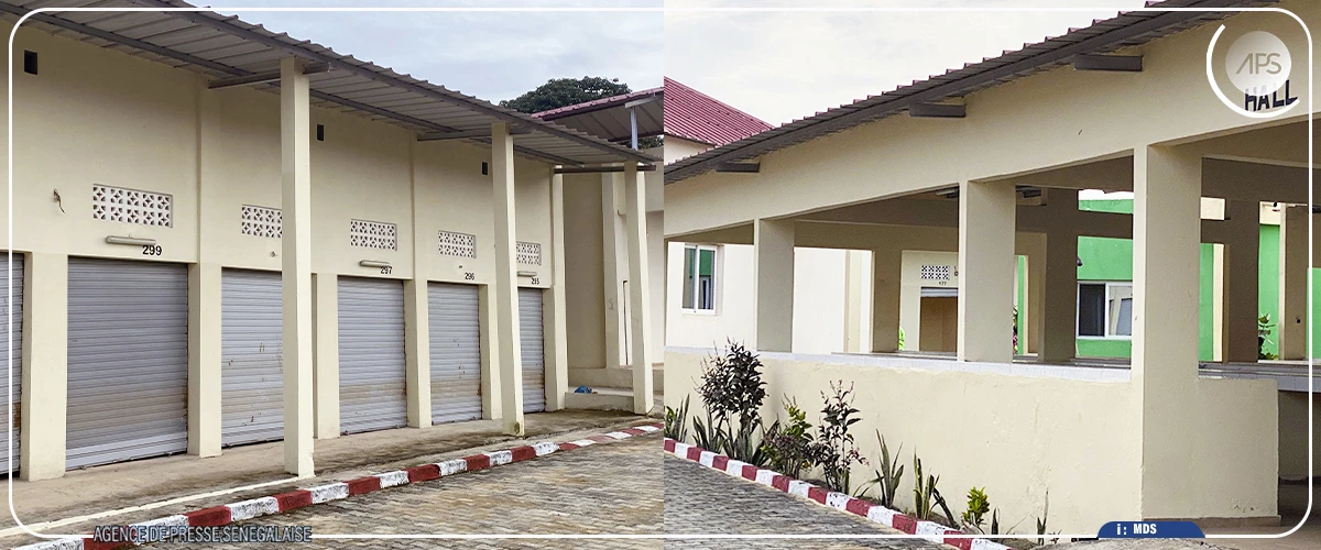 Ziguinchor : inauguration du marché de Tilène, lundi