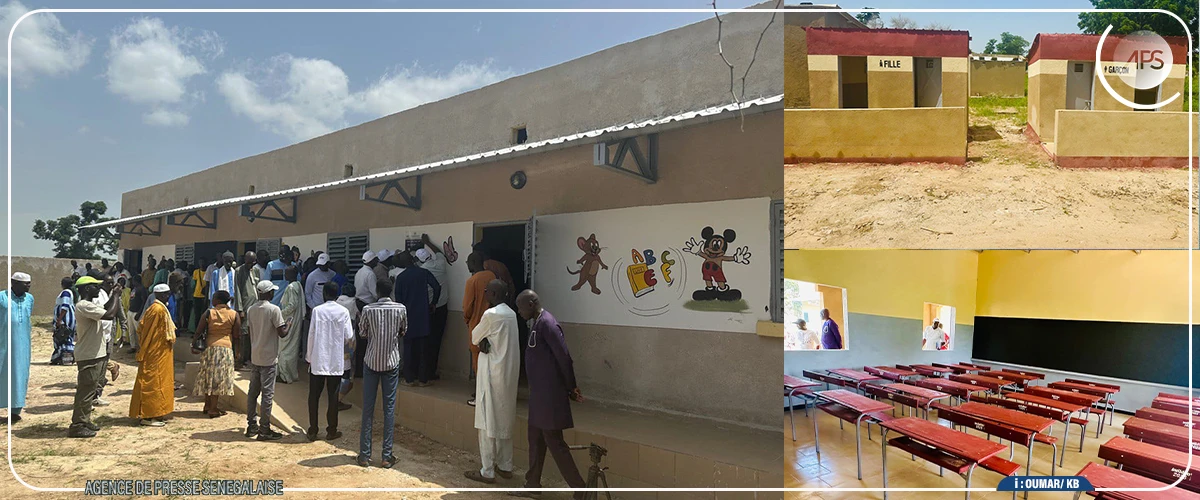 Une case des tout-petits et de nouvelles salles de classe réceptionnées à Touré Mbondé