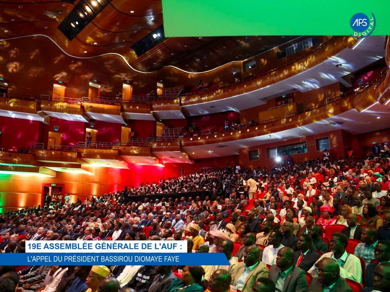 19e Assemblée générale de l'AUF : l'Appel du Président Bassirou Diomaye Faye