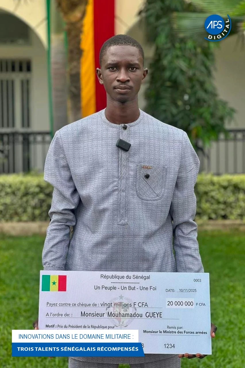 Innovations dans le domaine militaire : Trois talents sénégalais récompensés 