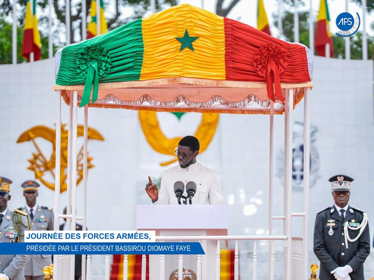 Journée des forces armées, présidée par le président Bassirou Diomaye Faye