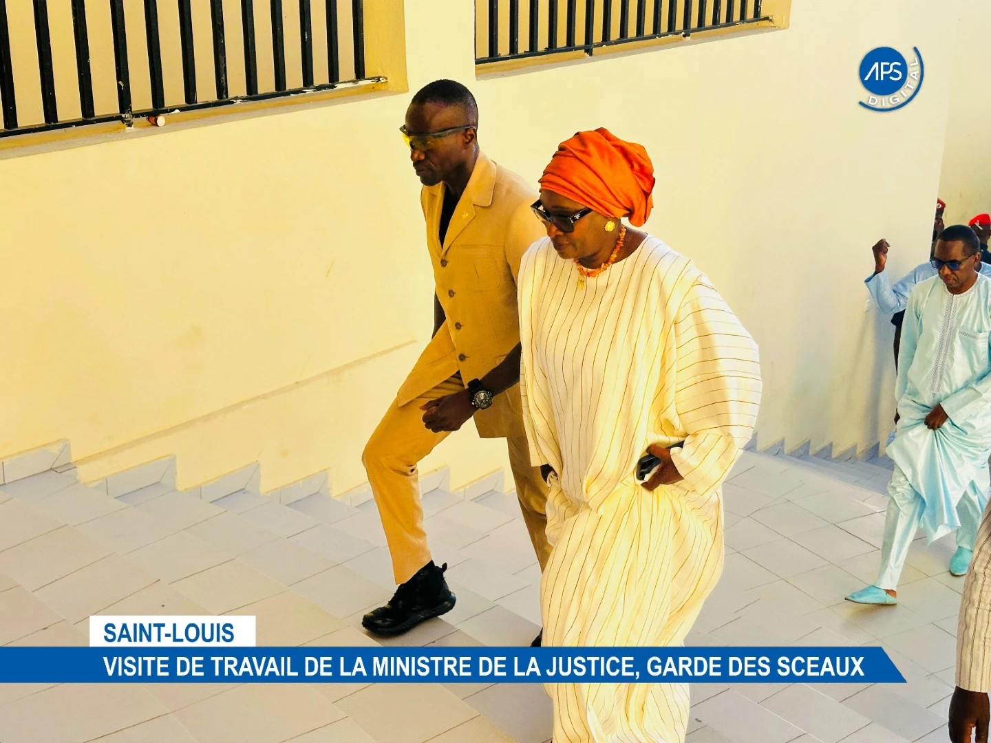 Saint - Louis : Visite de travail de la Ministre de la justice, Garde des Sceaux