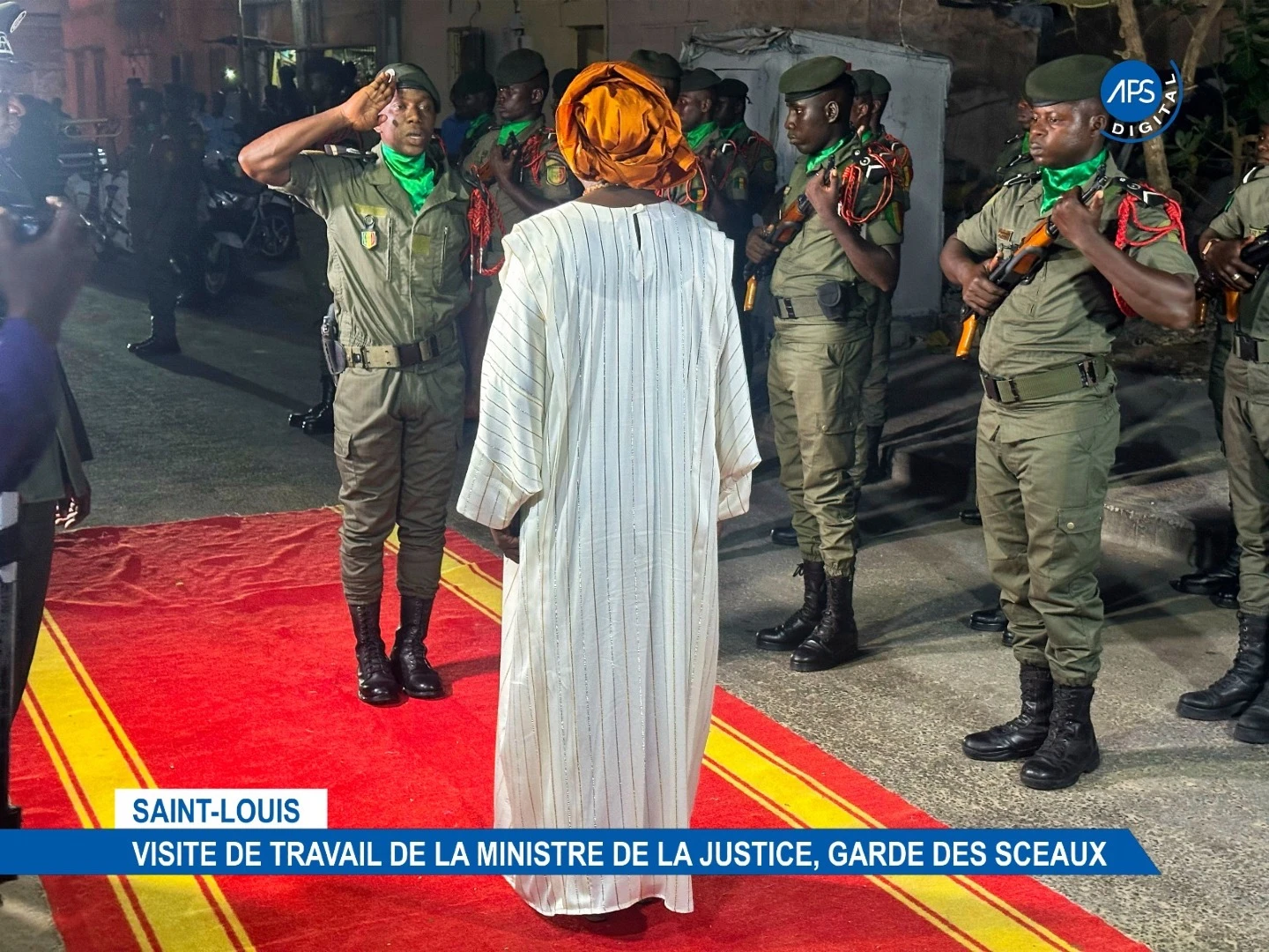 Saint - Louis : Visite de travail de la Ministre de la justice, Garde des Sceaux