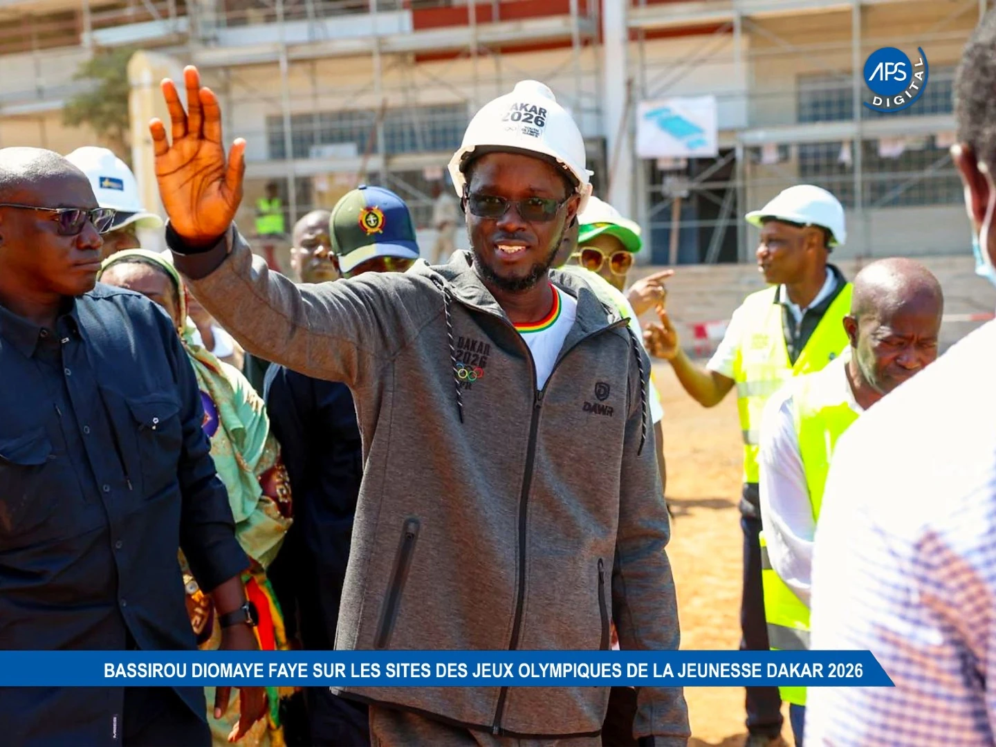 Le Président Bassirou Diomaye Faye sur les sites des Jeux olympiques de la jeunesse Dakar 2026