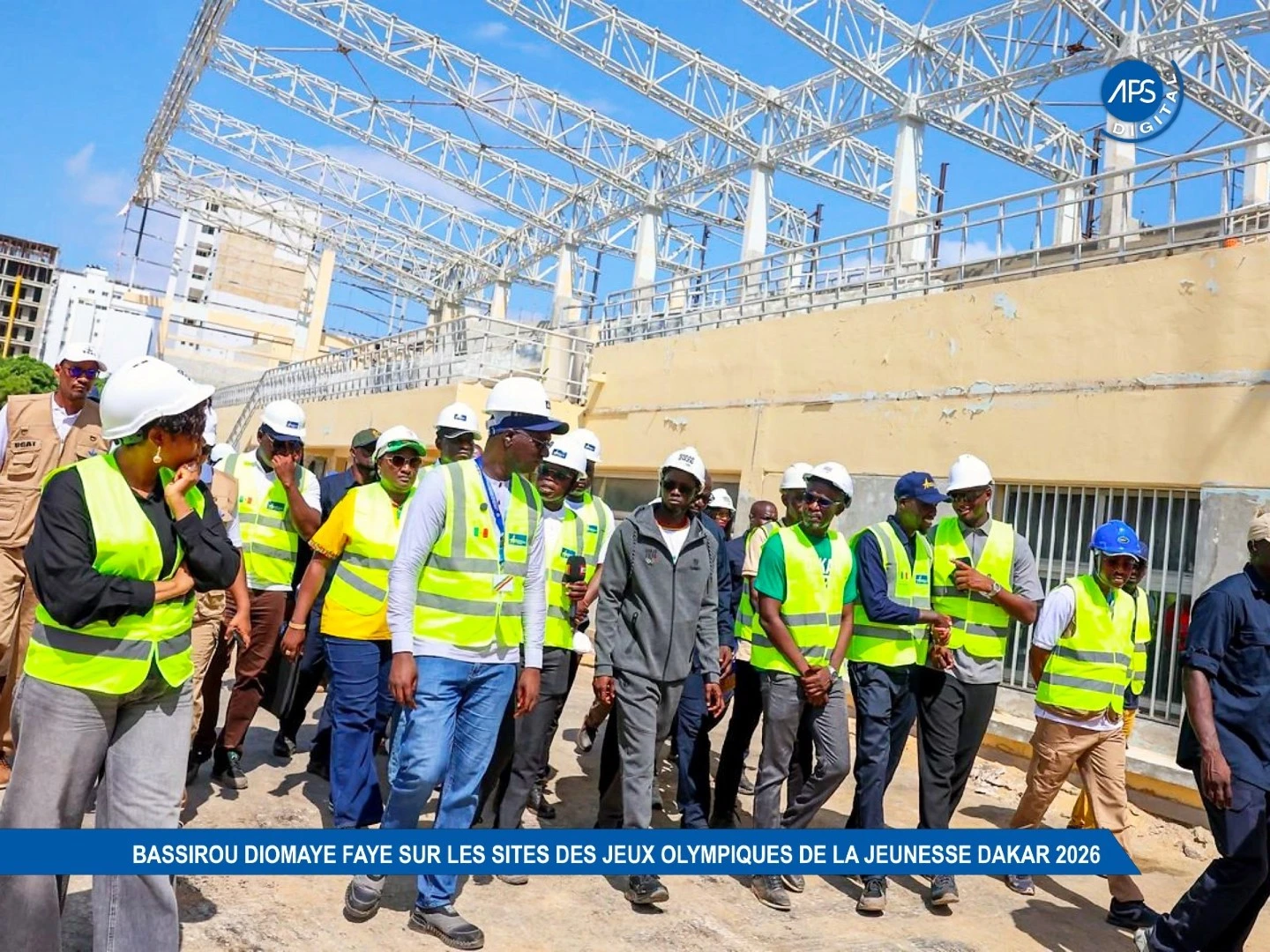 Le Président Bassirou Diomaye Faye sur les sites des Jeux olympiques de la jeunesse Dakar 2026