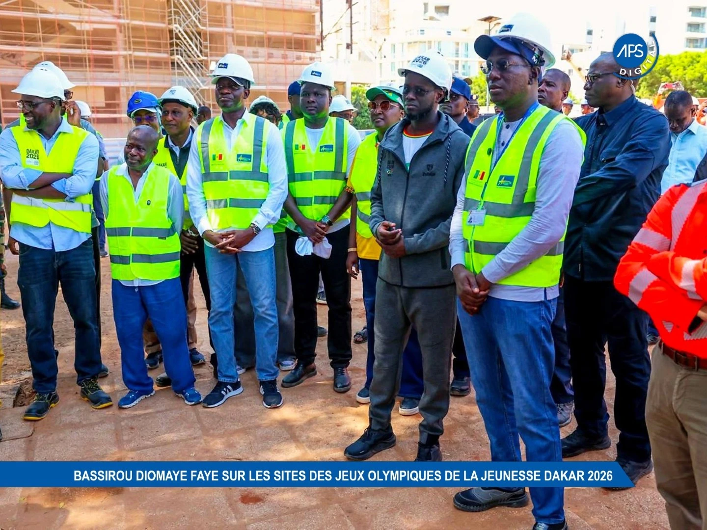Le Président Bassirou Diomaye Faye sur les sites des Jeux olympiques de la jeunesse Dakar 2026