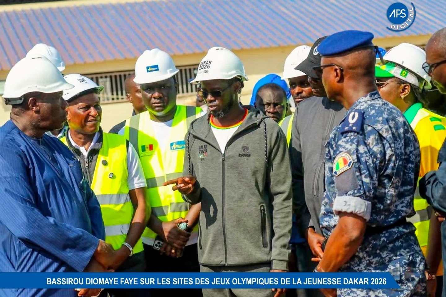 Le Président Bassirou Diomaye Faye sur les sites des Jeux olympiques de la jeunesse Dakar 2026