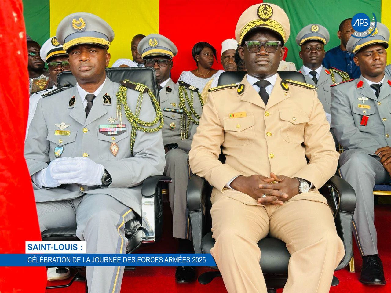 Saint-Louis : Célébration de la journée des forces armées 2025