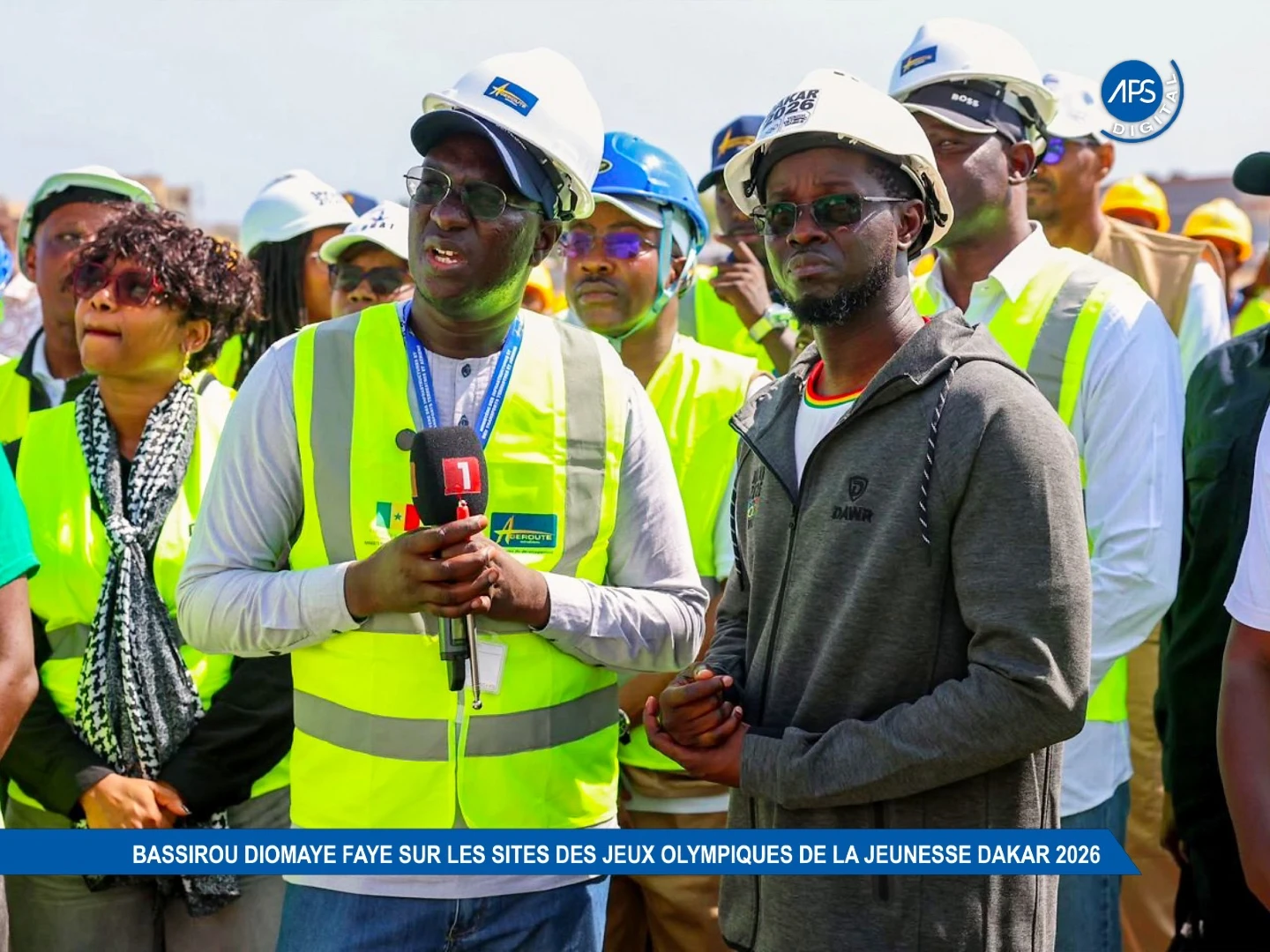 Le Président Bassirou Diomaye Faye sur les sites des Jeux olympiques de la jeunesse Dakar 2026