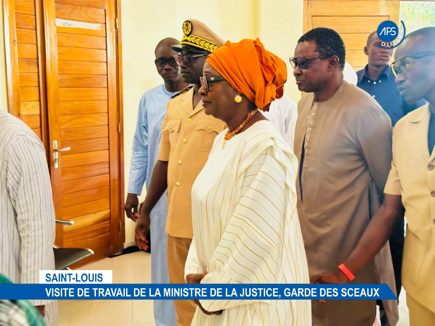 Saint - Louis : Visite de travail de la Ministre de la justice, Garde des Sceaux