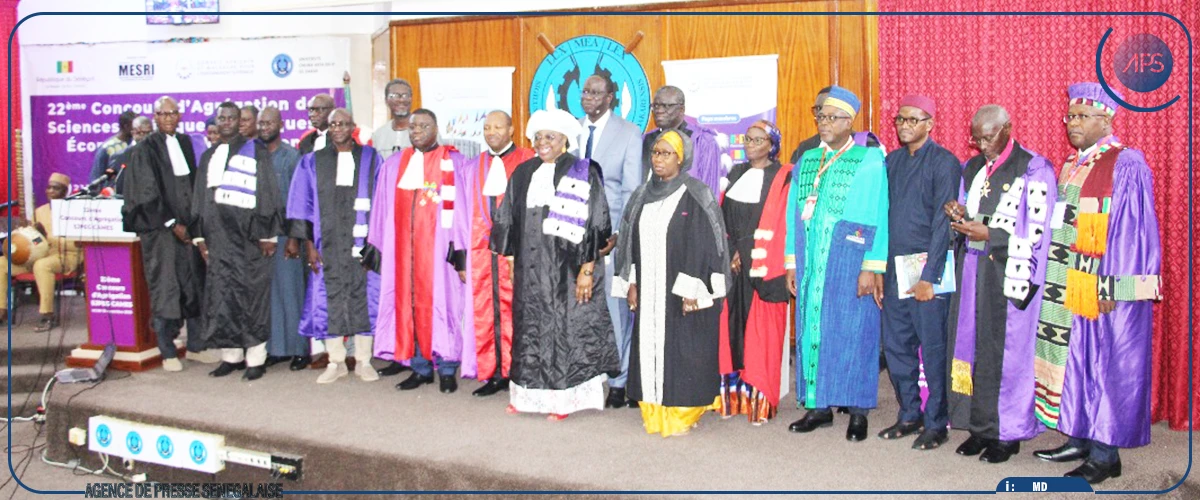 CAMES : Dakar accueille le 22e concours d’agrégation de sciences juridiques, politiques, économiques et de gestion