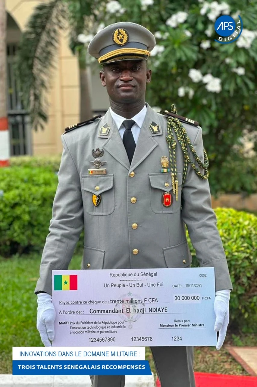 Innovations dans le domaine militaire : Trois talents sénégalais récompensés 