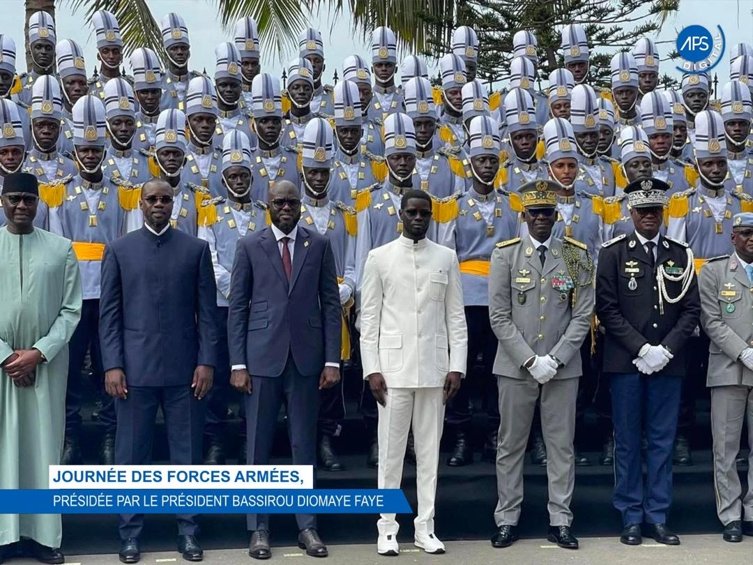 Journée des forces armées, présidée par le président Bassirou Diomaye Faye