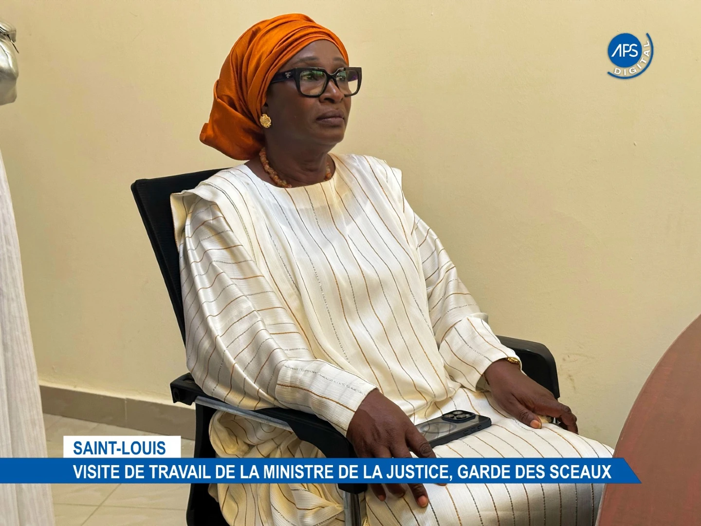 Saint - Louis : Visite de travail de la Ministre de la justice, Garde des Sceaux