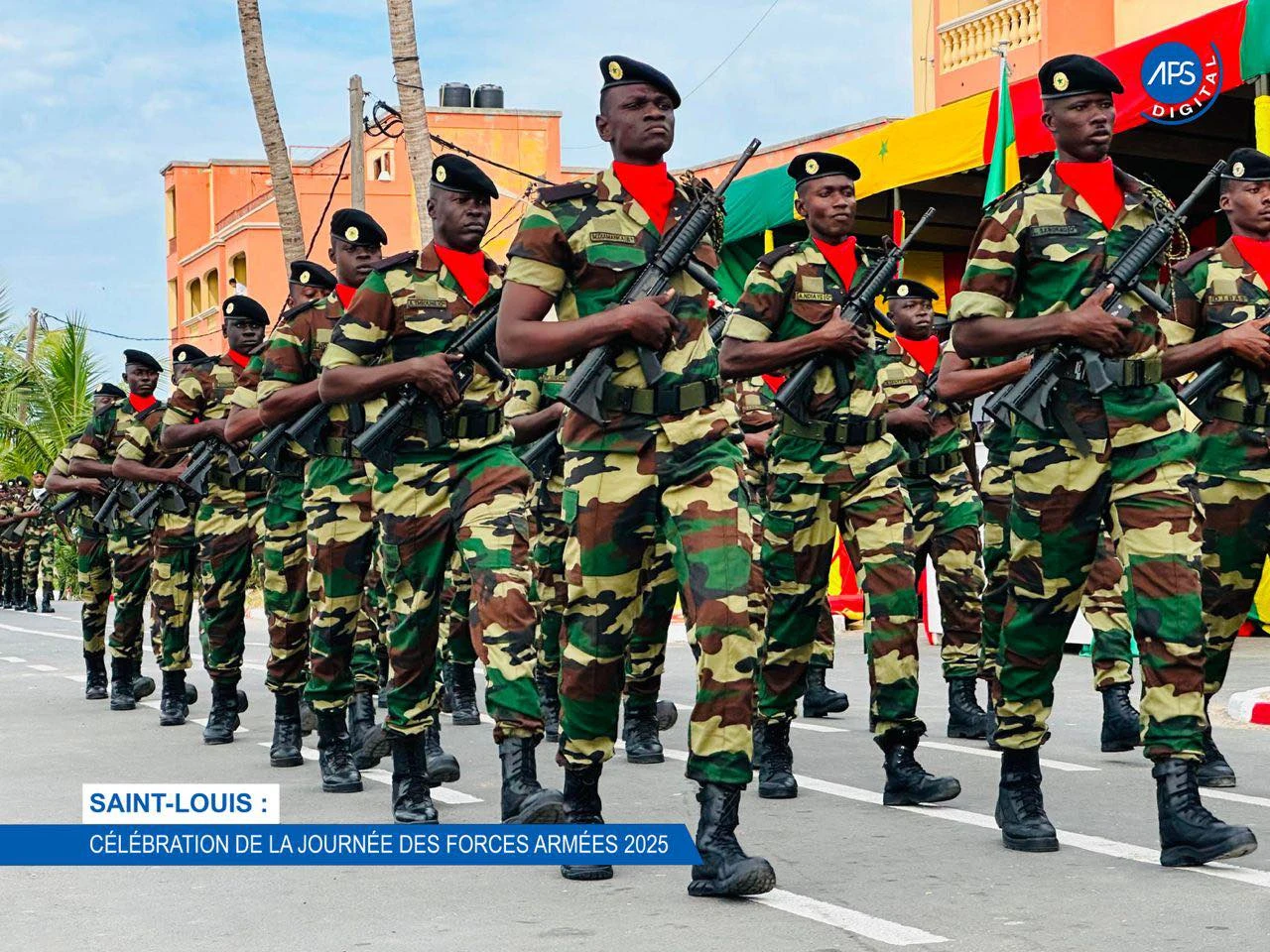 Saint-Louis : Célébration de la journée des forces armées 2025