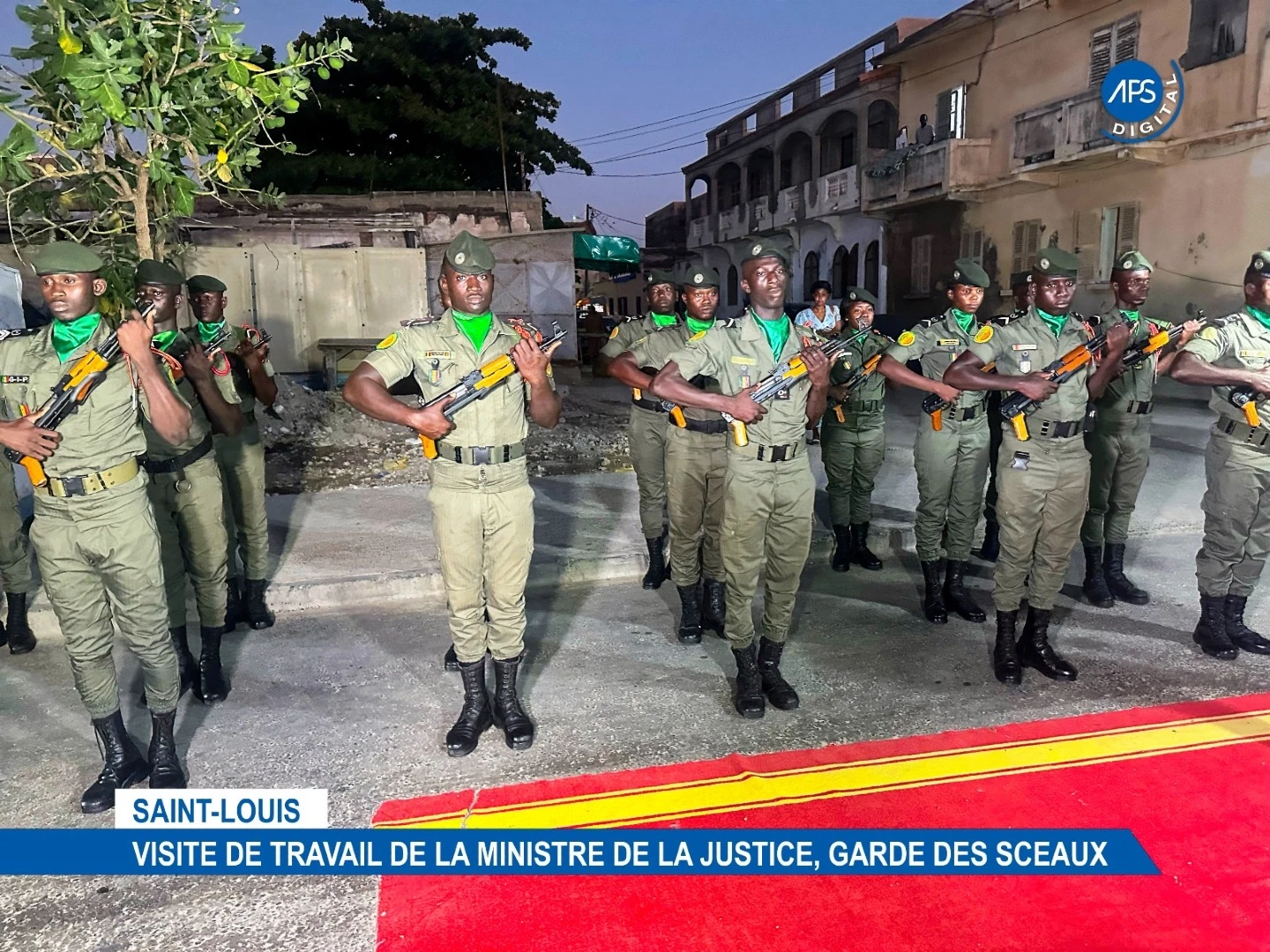 Saint - Louis : Visite de travail de la Ministre de la justice, Garde des Sceaux