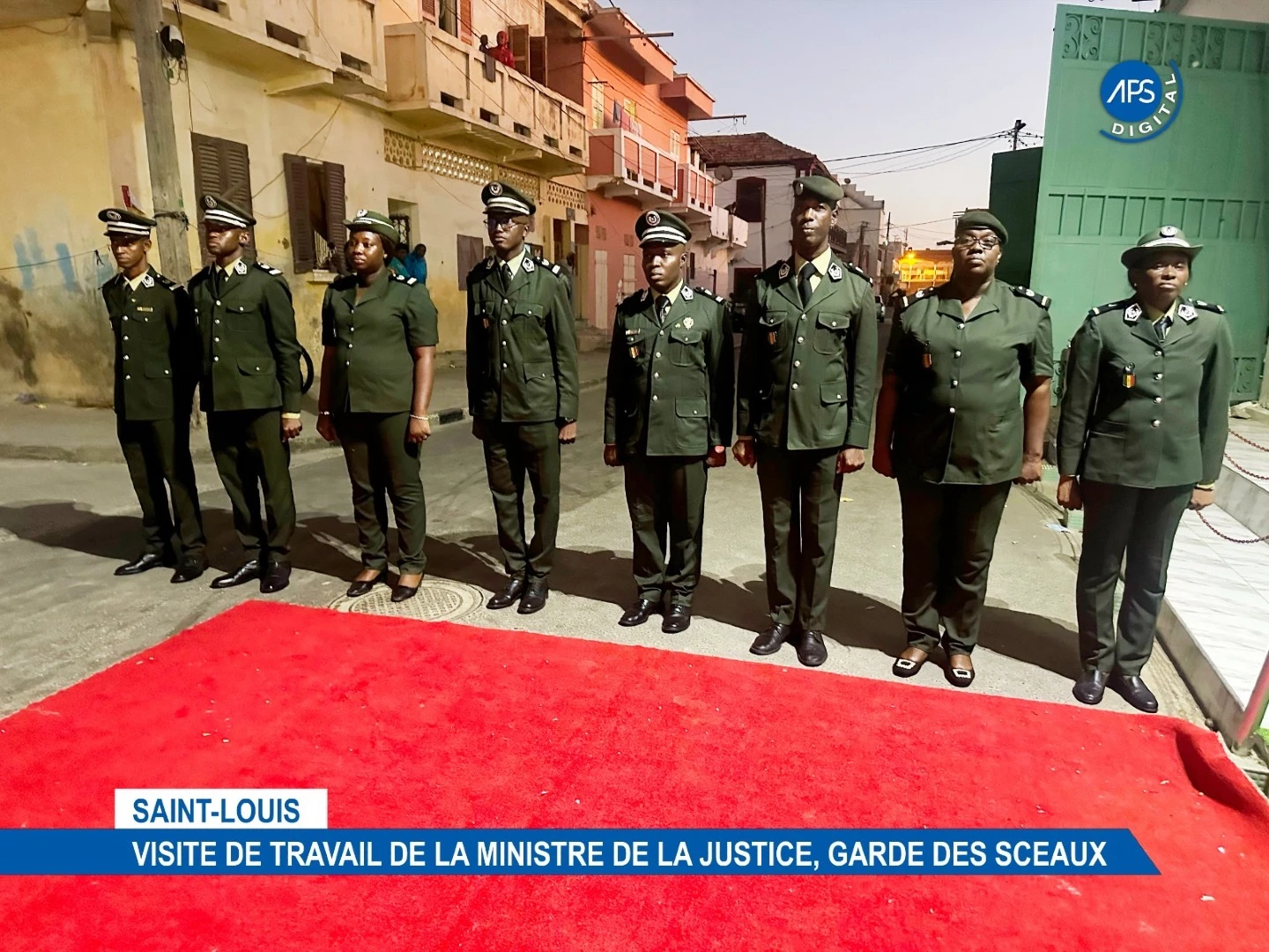 Saint - Louis : Visite de travail de la Ministre de la justice, Garde des Sceaux