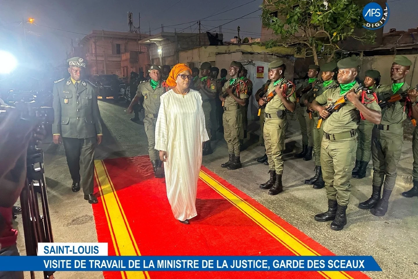 Saint – Louis : Visite de travail de la Ministre de la justice, Garde des Sceaux