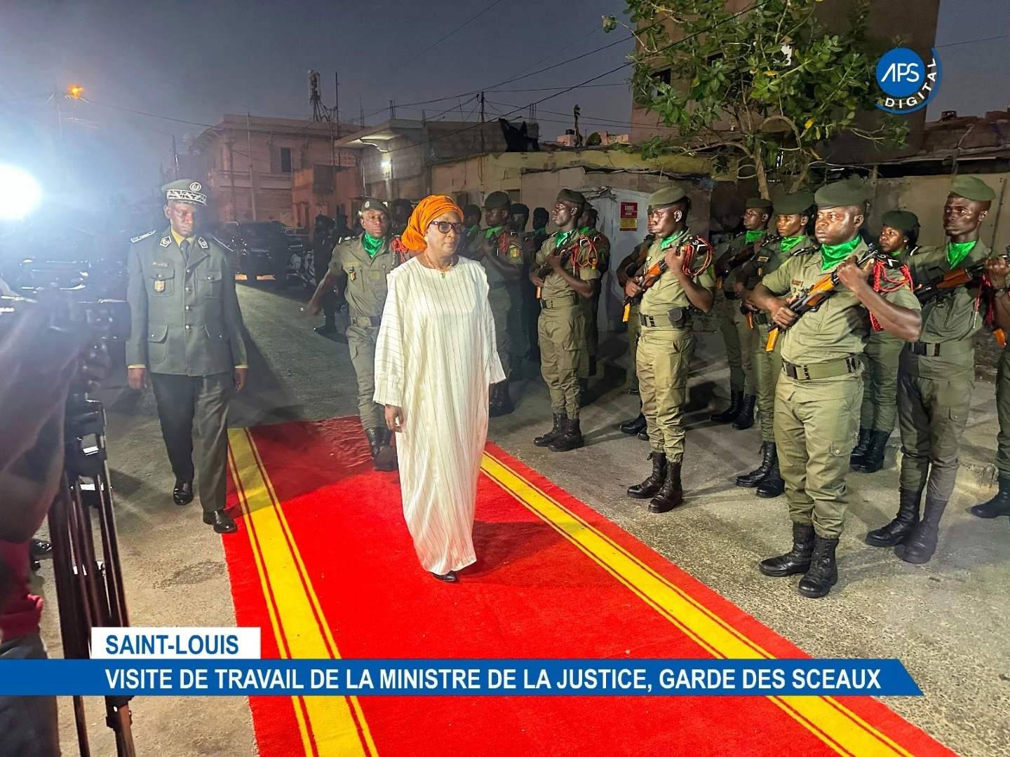 Saint - Louis : Visite de travail de la Ministre de la justice, Garde des Sceaux