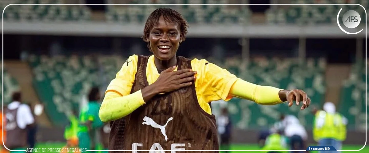 CAF Awards 2025 : Adji Ndiaye parmi les finalistes de la catégorie jeune joueuse de l’année