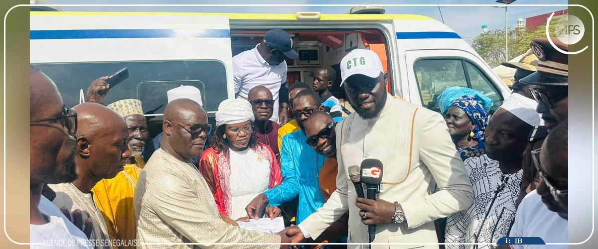 Dagana : une ambulance médicalisée offerte à la commune de Gaya