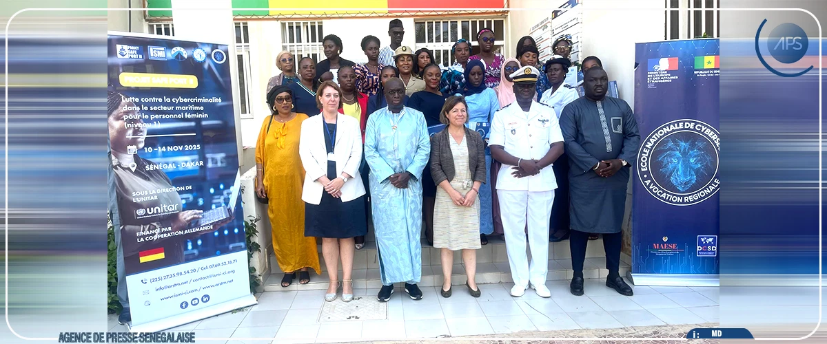 Vingt cadres africaines formées en cybersécurité maritime à Dakar