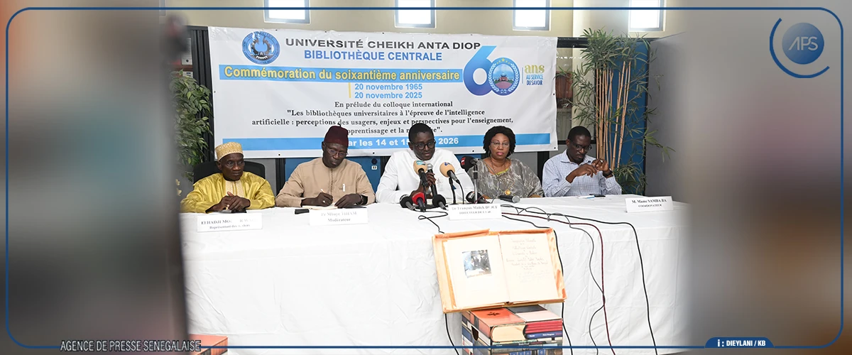 La bibliothèque centrale de l’UCAD a un déficit de 1 500 places, selon son directeur