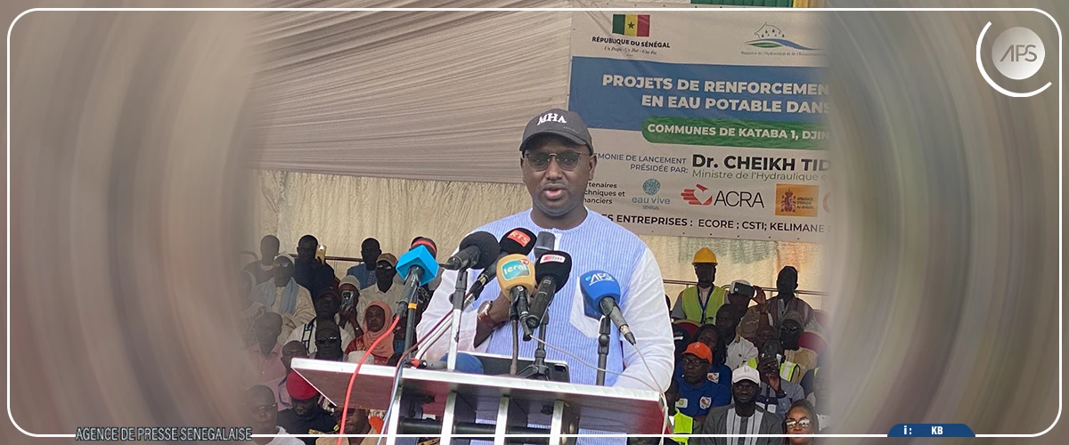 Lancement à Ziguinchor de deux projets hydrauliques d'un montant de 4,116 milliards de francs CFA