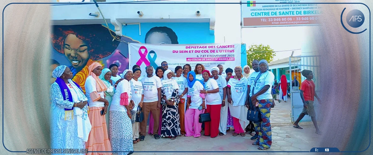 Cancers féminins : plus de 1 600 femmes dépistées à Kaffrine