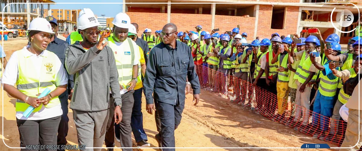 Sur les sites des JOJ, Bassirou Diomaye Faye s’engage à faire de Dakar 2026 ”un succès”