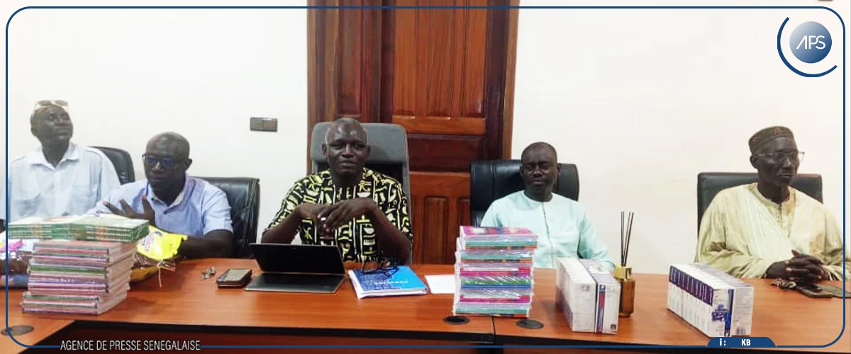 Sédhiou : la mairie distribue des fournitures scolaires à hauteur de 16 millions FCFA aux établissements de la commune