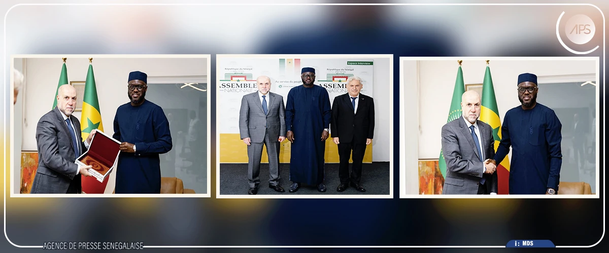 L'envoyé spécial du président de l'Etat de Palestine reçu par El Malick Ndiaye