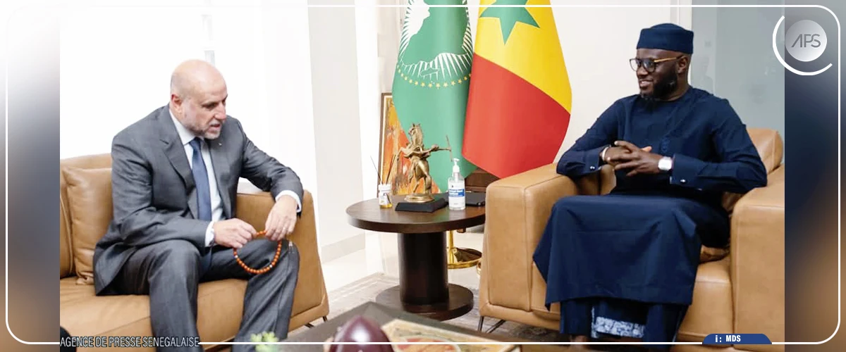 L’envoyé spécial du président de l’Etat de Palestine reçu par El Malick Ndiaye
