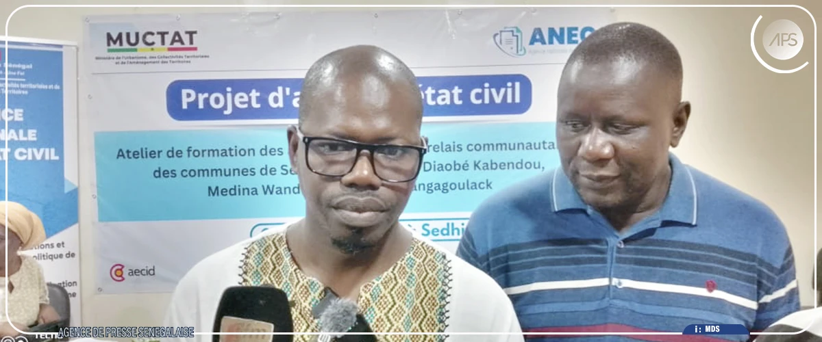 Vers des cadres communaux de concertation sur l'état civil à Sédhiou