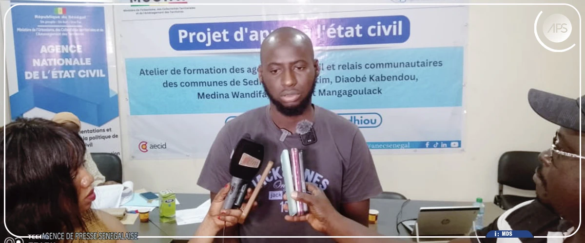Vers des cadres communaux de concertation sur l’état civil à Sédhiou