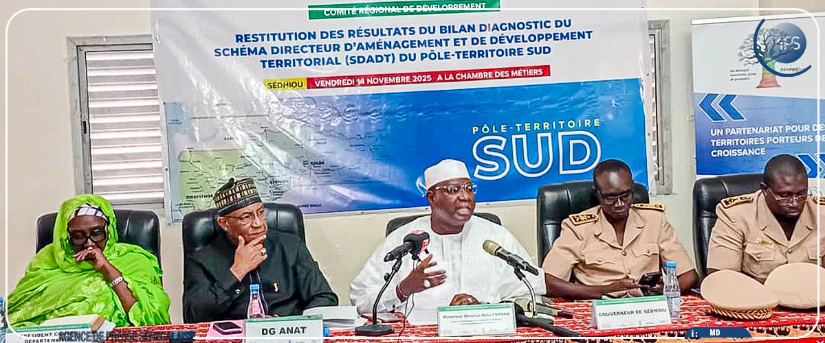 Restitution du bilan diagnostic du Schéma directeur d’aménagement territorial du Pôle Sud