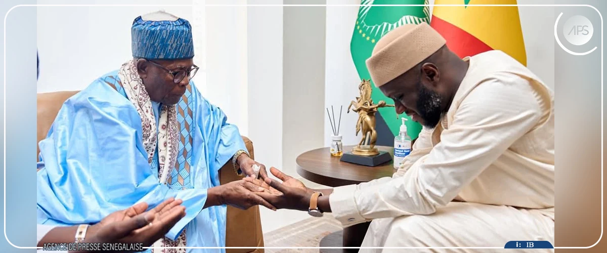 Le khalife général de Léona Niassène reçu par le président de l'Assemblée nationale